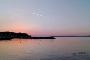 Atardecer en Baiona, Galicia