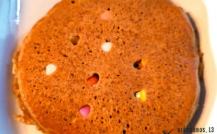 tortita con corazones