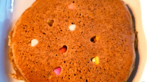 tortita con corazones