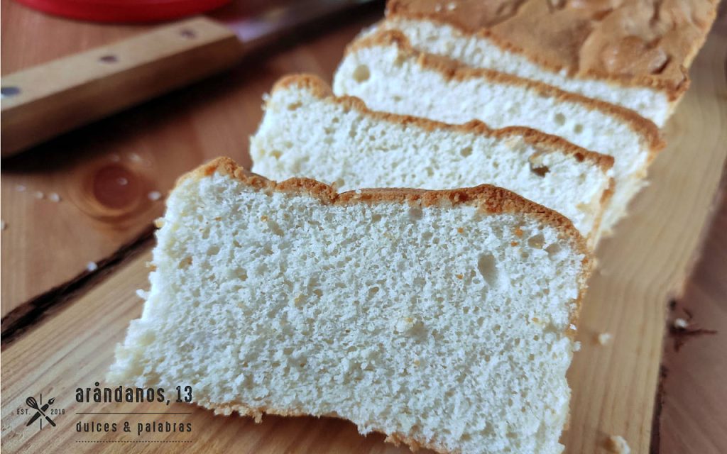 rebanadas de angel food cake
