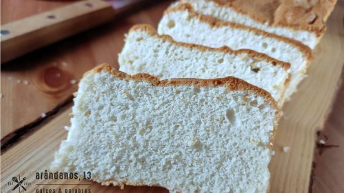 rebanadas de angel food cake