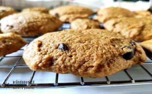 galletas de calabaza con chocolate