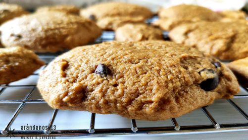 galletas de calabaza con chocolate