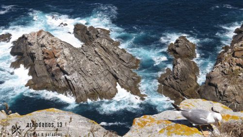 Rocas y mar Islas Cíes