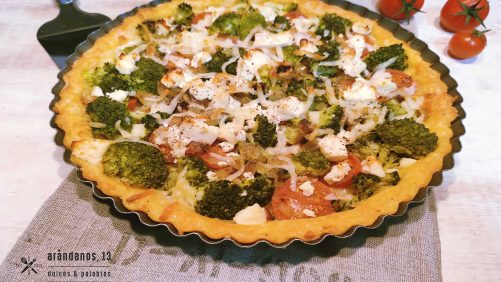 tartaleta de verduras