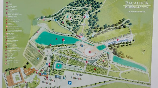 Mapa de Buddha Eden Garden